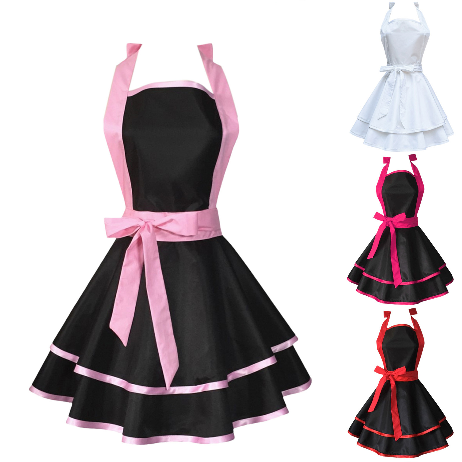 Fashionable 50s Apron Waist Co - Kitchen Baking Cooking review and price