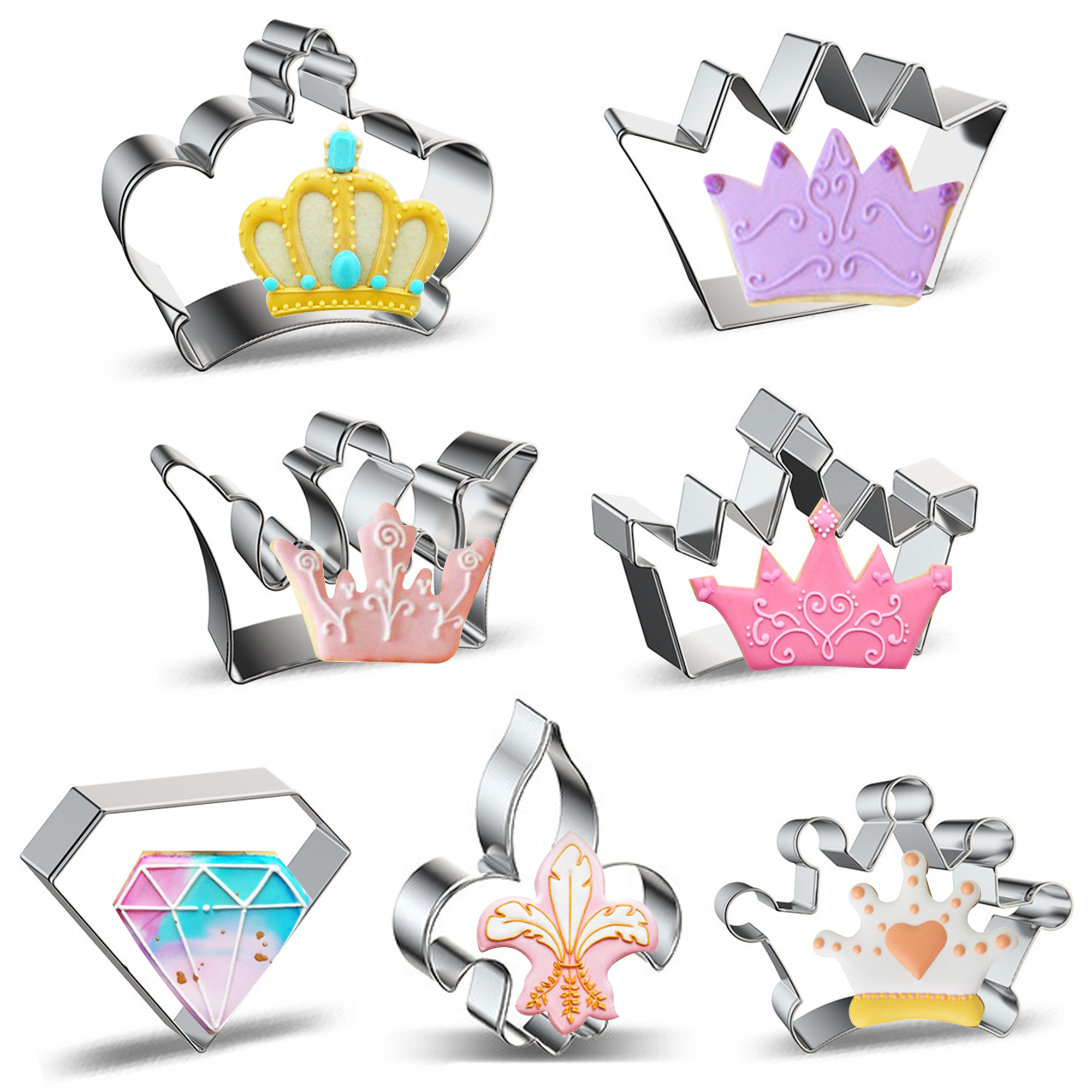 Crown Cookie Cutter Baking Coo - Kitchen Baking Supplies review and price