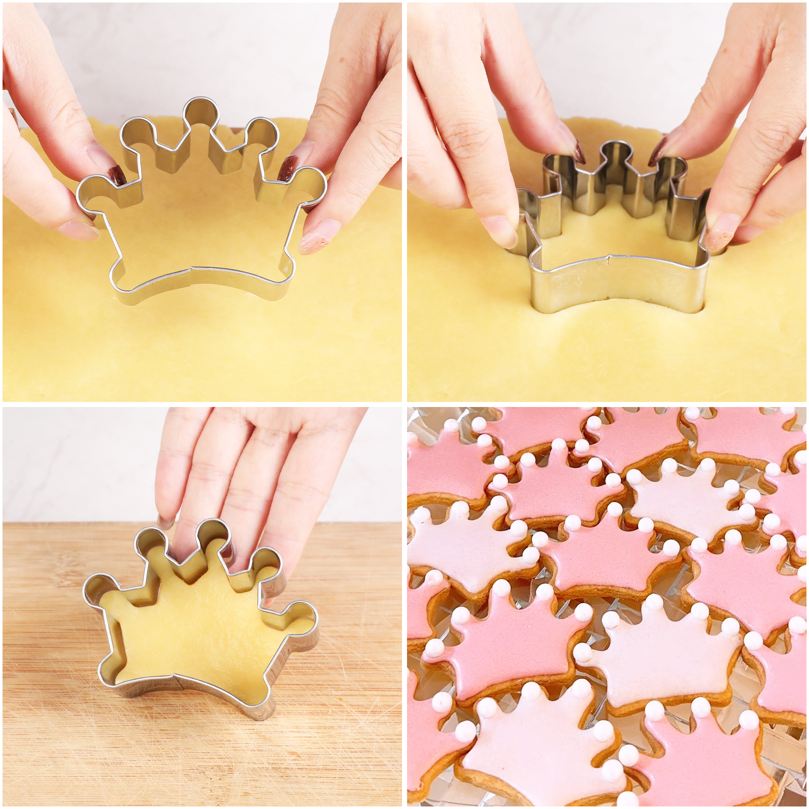 Crown Cookie Cutter Baking Coo - Kitchen Baking Supplies review and price
