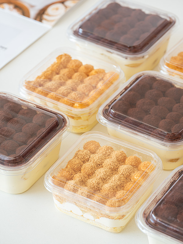 Disposable Tiramisu Packaging  - Kitchen Baking Cooking review and price