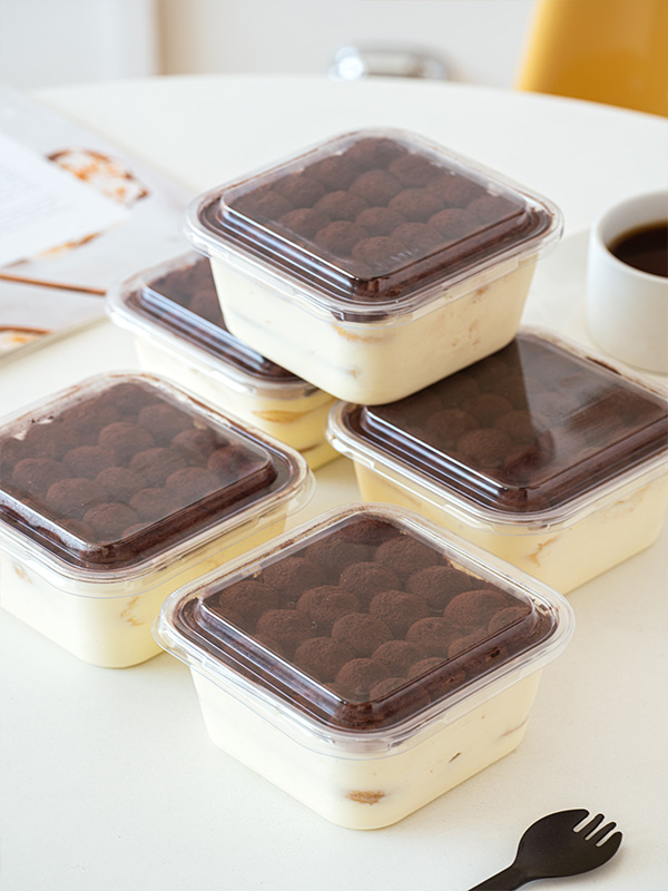 Disposable Tiramisu Packaging  - Kitchen Baking Cooking review and price