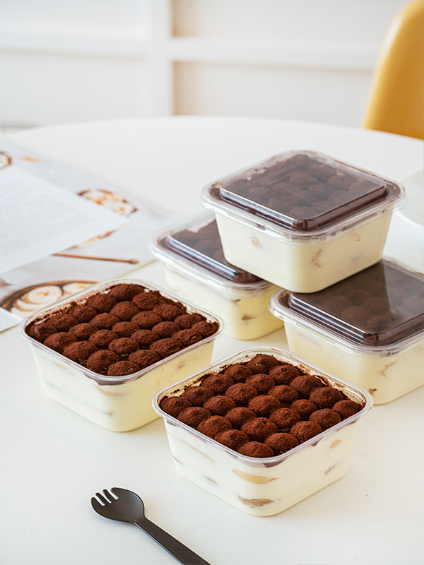 Disposable Tiramisu Packaging  - Kitchen Baking Cooking review and price