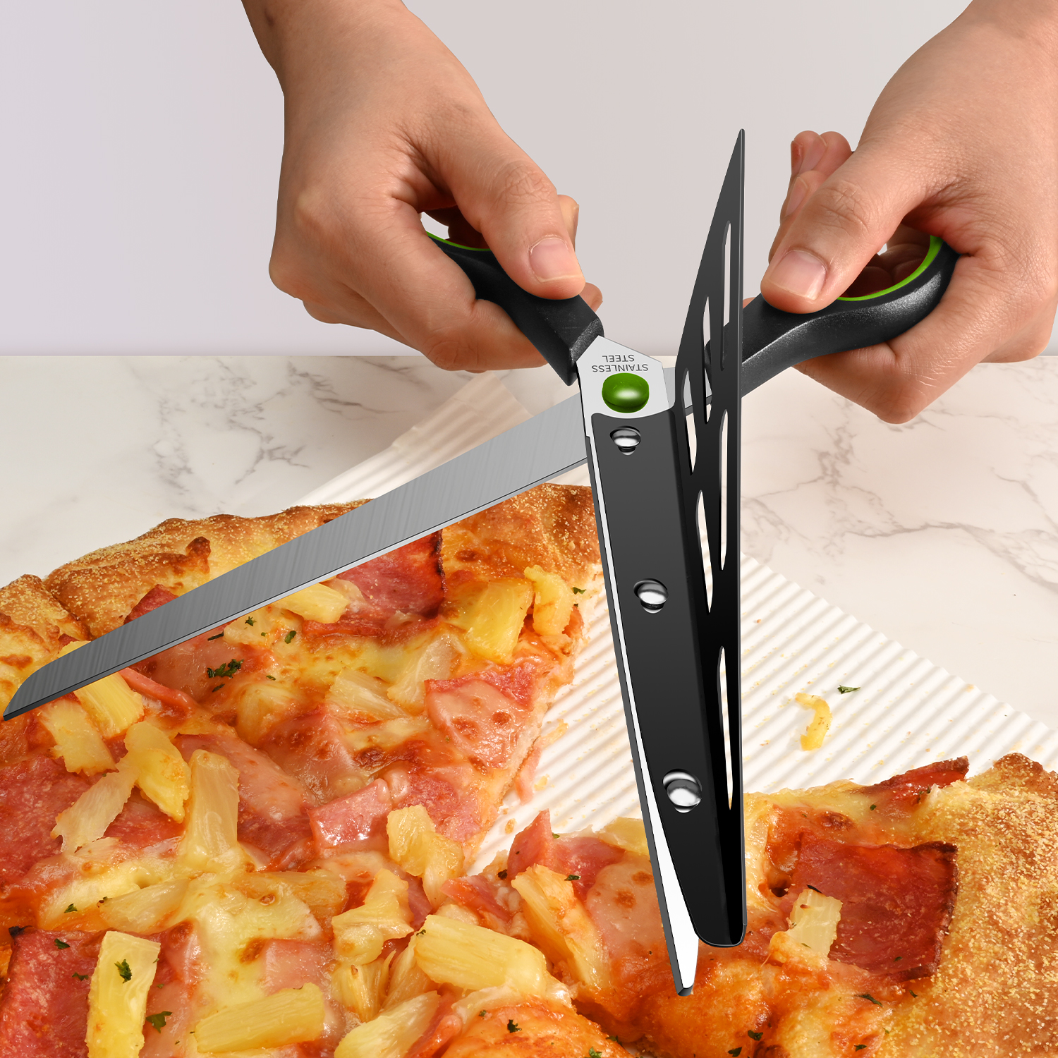 Stainless steel detachable piz - Kitchen Shears In Baking review and price