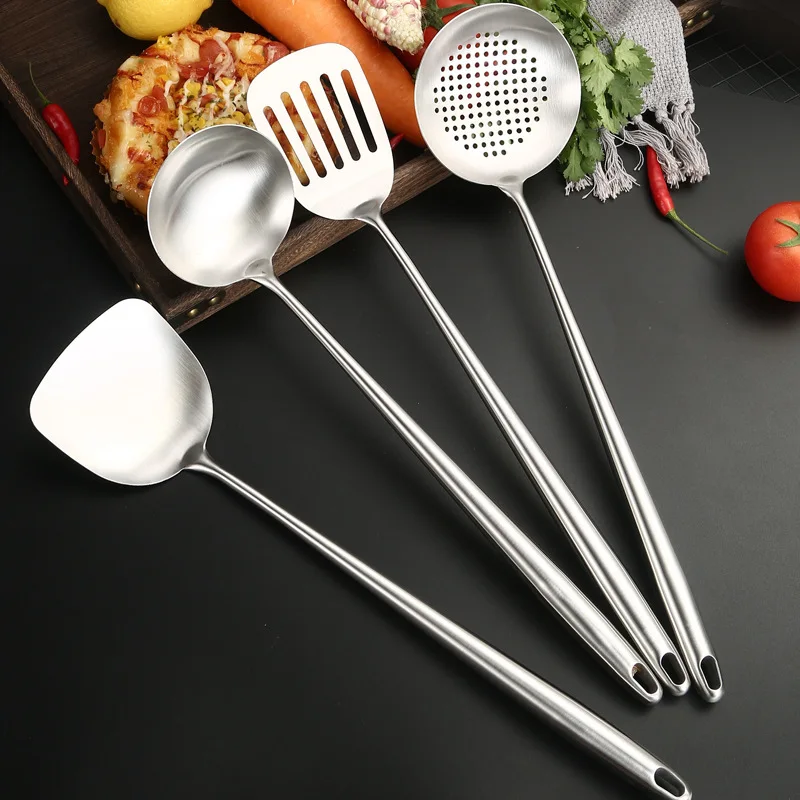 316 Stainless Steel Wok Spatul - Offset Spatula Set review and price
