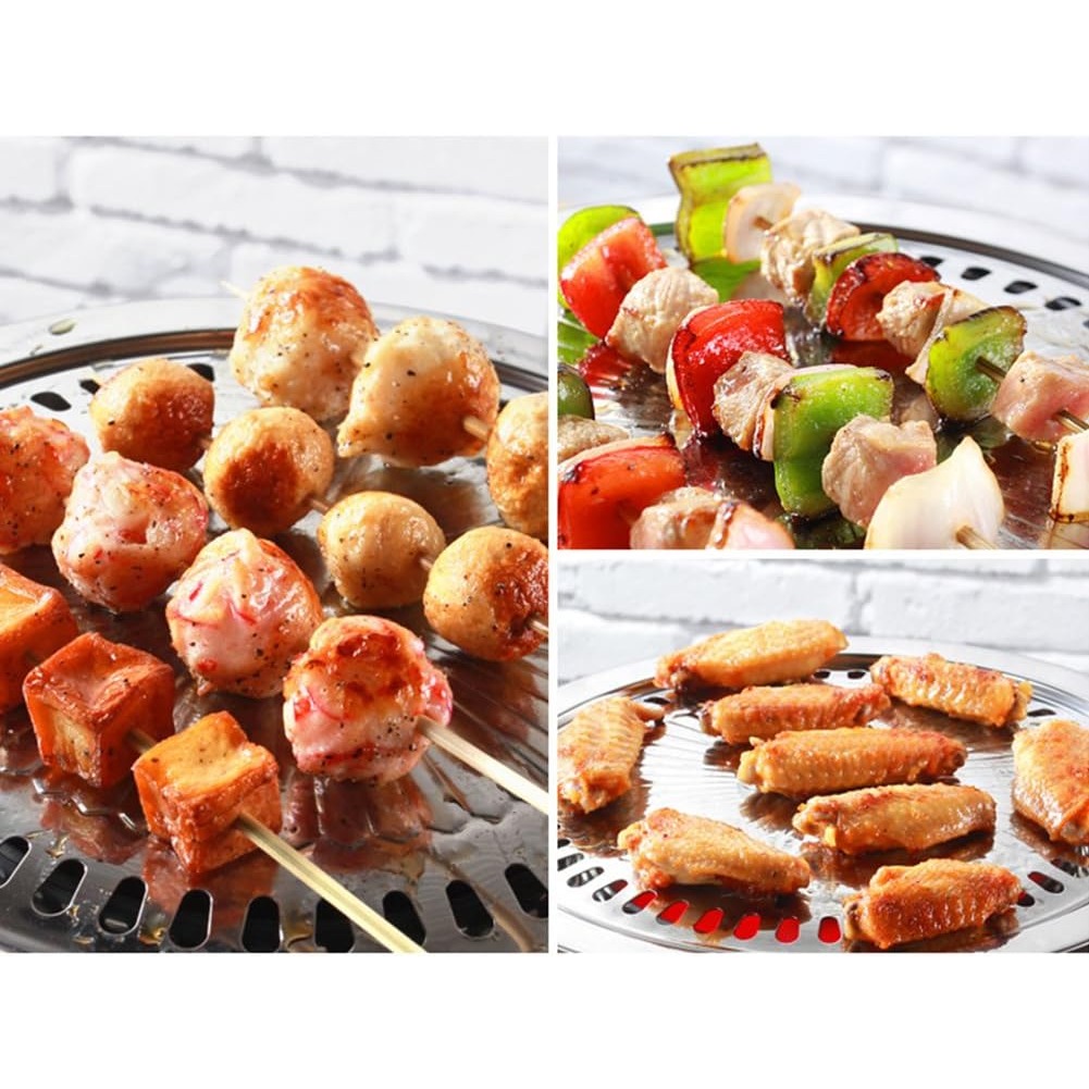 Korean BBQ Grill Pan Set with  - Kitchen Baking Containers review and price