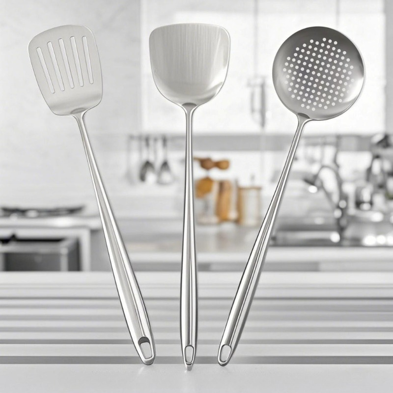 Food Stainless Steel Wok Spatu - Offset Spatula Set review and price