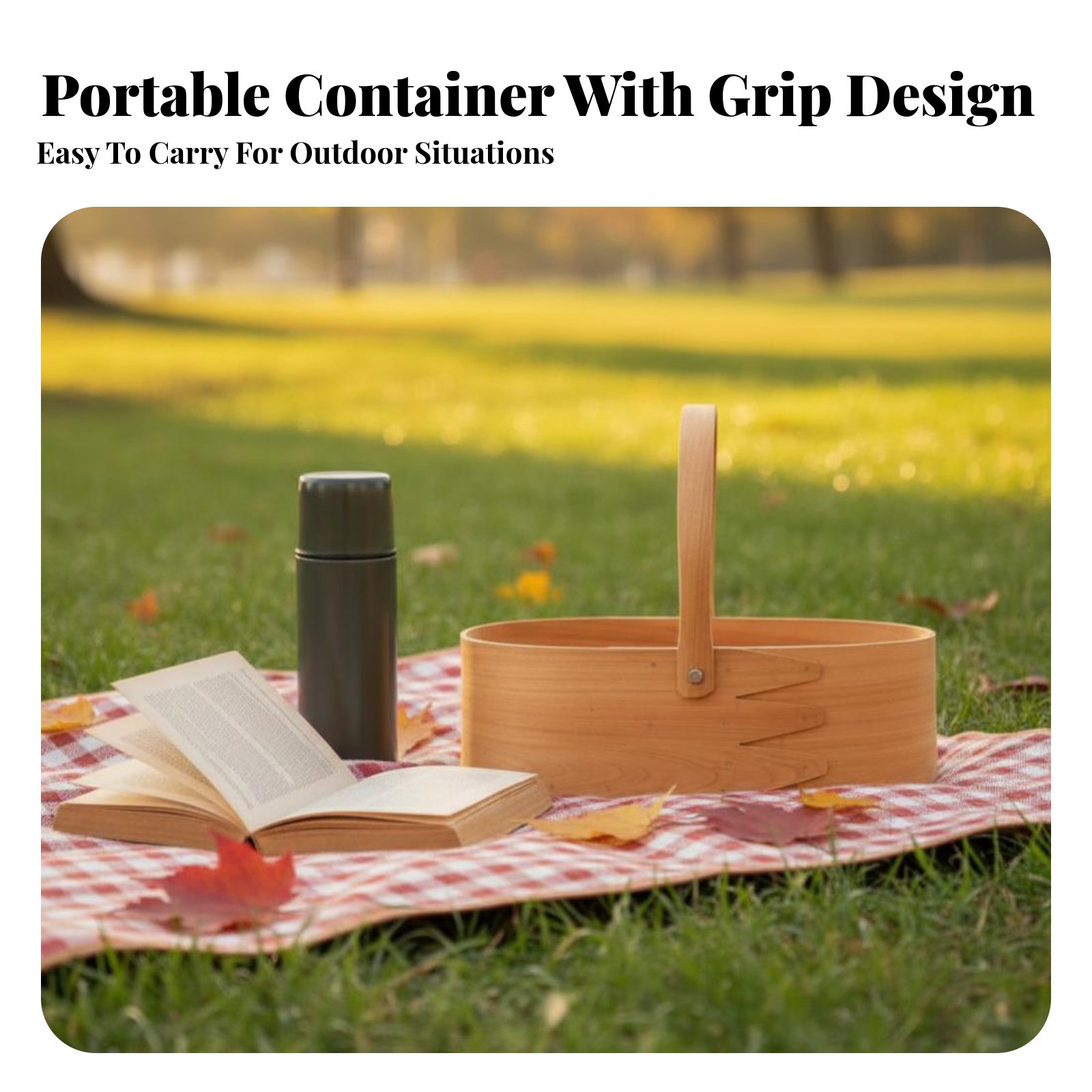 Handled Wood Chip Container Ja - Kitchen Baking Containers review and price