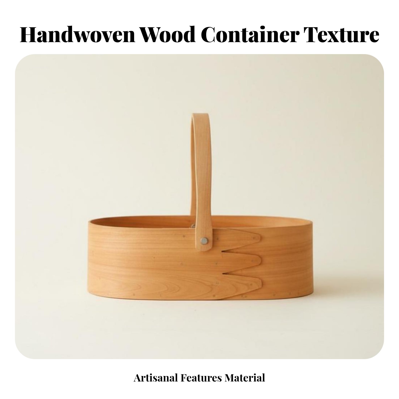 Handled Wood Chip Container Ja - Kitchen Baking Containers review and price